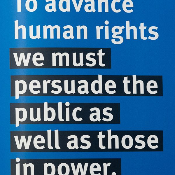 Annual report creation & design for Human Rights Watch