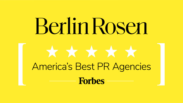 BerlinRosen Gets Top Score in Forbes' Best PR Firms List - BerlinRosen