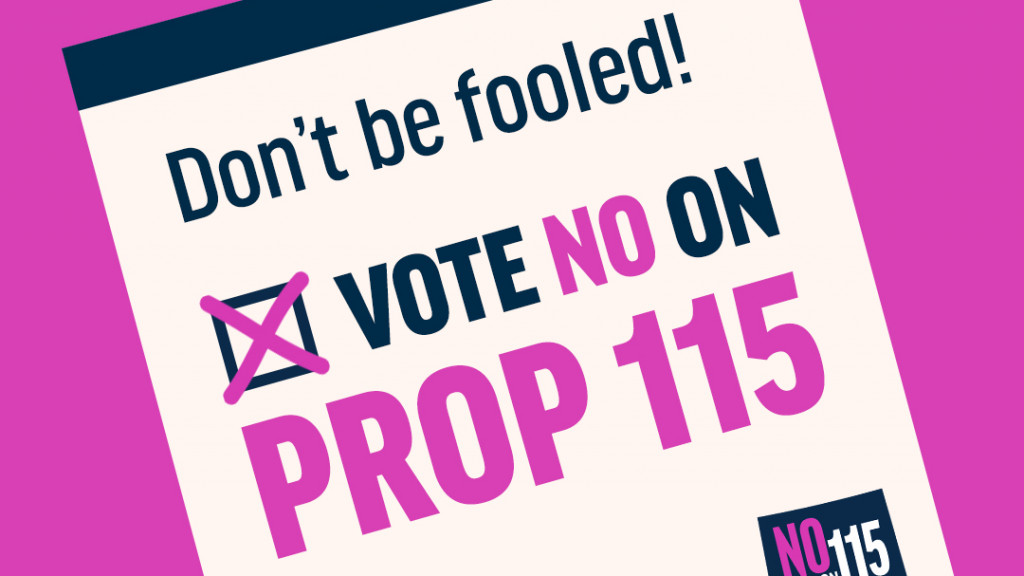 Colorado Vote No On Prop 115